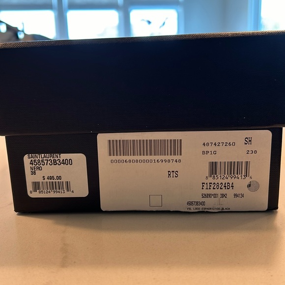 Black Saint Laurent Espadrilles - Picture 4 of 8